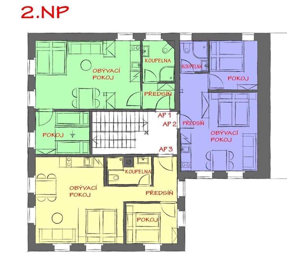 Apartmany U Muzea Horní Blatná Dış mekan fotoğraf